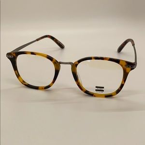 Toms Ogilvy Yellow Tortoise Optical Glasses